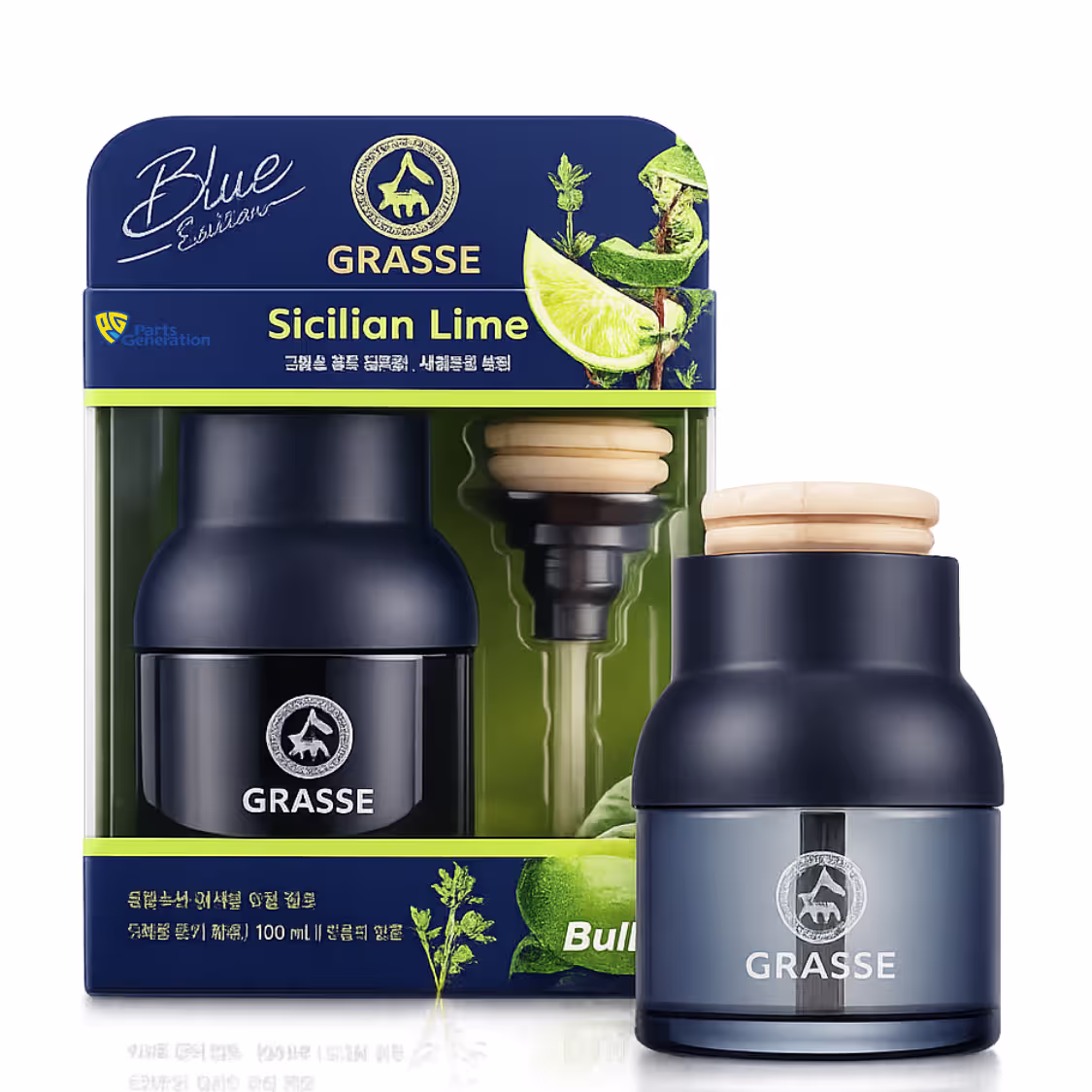 BULLSONE GRASSE SICILIAN LIME CAR PERFUME 100ML